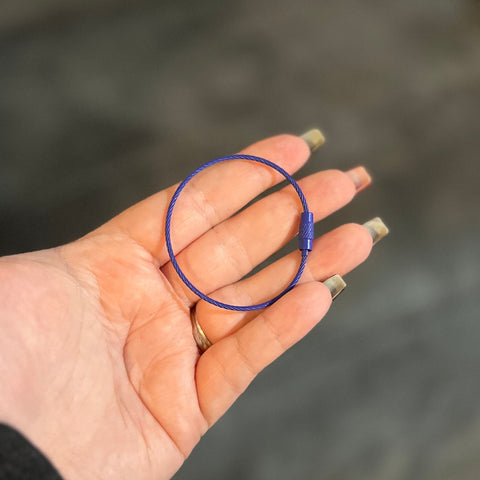 Wire Keychain Cable Thingie