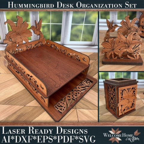 Hummingbird Desk Set December Files