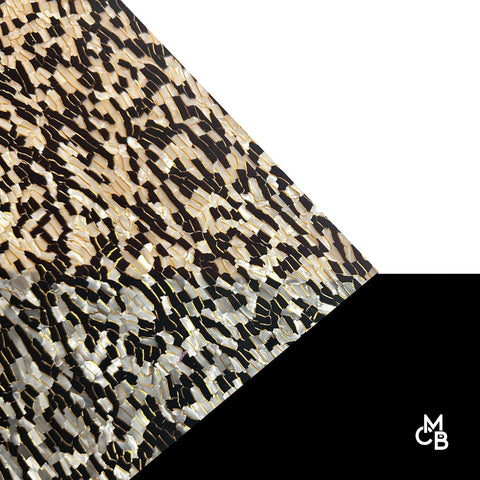 1/8" Black Tie Affair Celluloid Acrylic Sheets