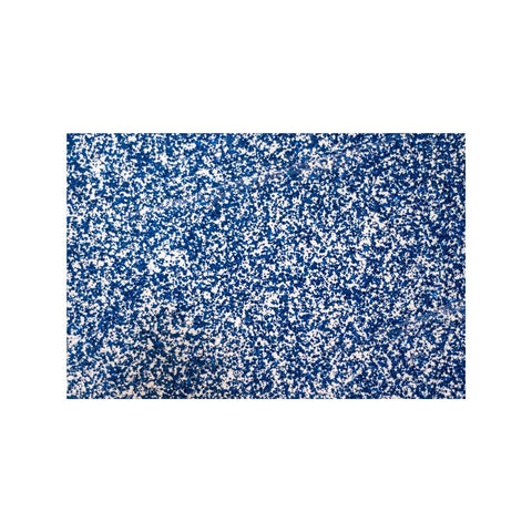 1/8" Blue & White Glitter Dots Cast Acrylic Sheets