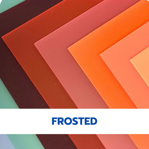 Frosted Cast Acrylic Sheets | 1/8" | 48" X 96"