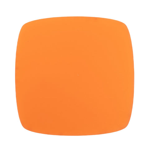 1/8" Frosted Fluorescent Orange Cast Acrylic Sheets Both Sides Matte