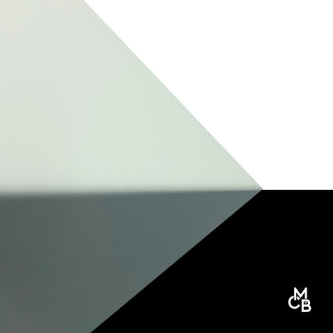 1/8" Frosted Glass Green Edge Cast Acrylic Sheets | Matte/Gloss Finish One Side Matte | 3030