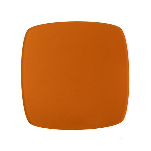 1/8" Frosted Tropical Orange Cast Acrylic Sheets Both Sides Matte