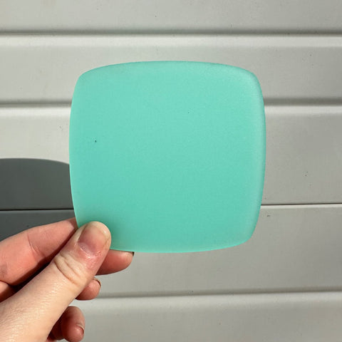 1/8" Frosted Turquoise Waters Cast Acrylic Sheets | Matte/Gloss Finish Single Sided Matte