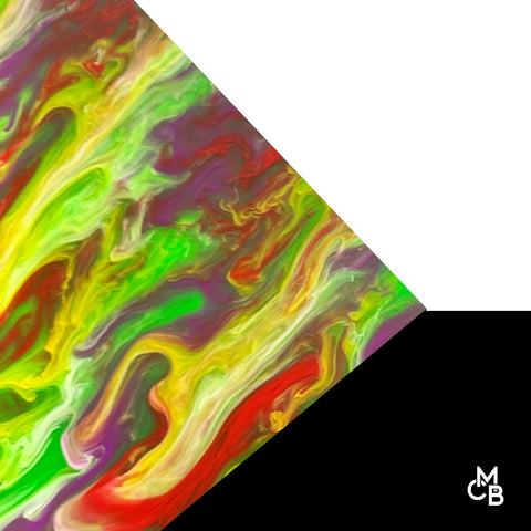 1/8" Groovy Baby Marbled Cast Acrylic Sheets