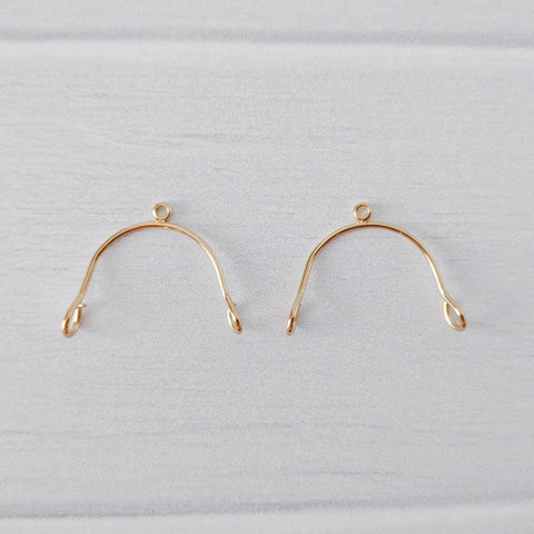 Gold Stainless Steel MINI Arches, 10 Pieces