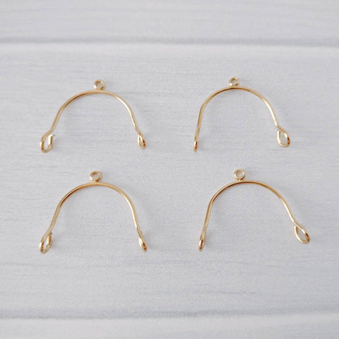 Gold Stainless Steel MINI Arches, 10 Pieces