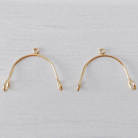 Gold Stainless Steel MINI Arches, 10 Pieces