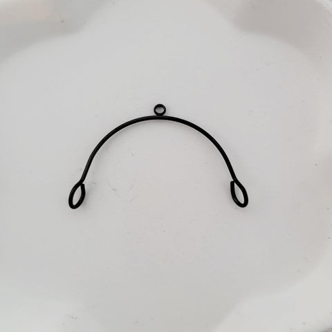 Black Stainless Steel Medium Arches, 10 Pieces, Connector #81