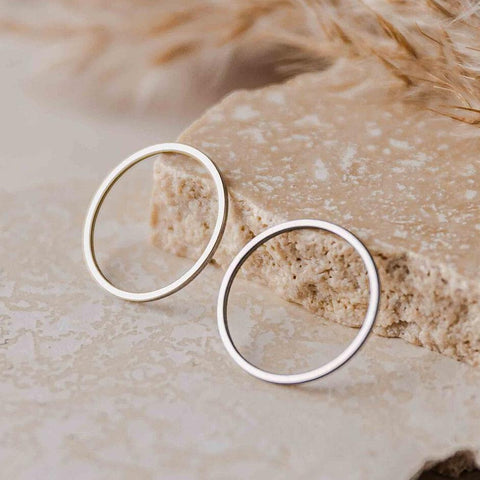 16mm Silver Stainless Steel Circle Linking Rings (Smooth), 10 Pieces, Connector #17