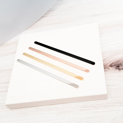 Classic 1/4" Flat Bangle Blank (Silver, Gold, Rose Gold, or Black), 1 Total, Metal Blank #28