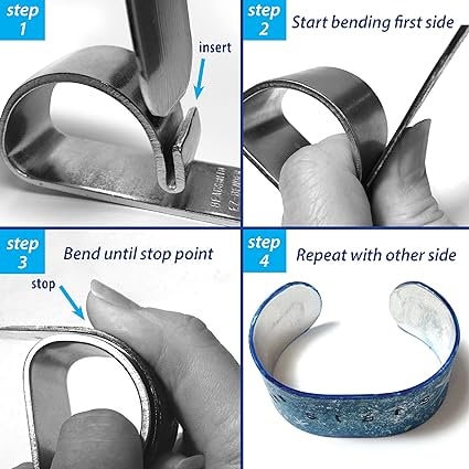 EZ Bender, 1 Bangle Cuff Bending Bar, Tool #26