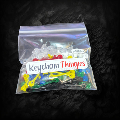 Mixed Color Xtra Strength Keychain Thingies®, 100 Pieces, KT #8