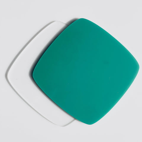 1/8" Matte Emerald Cast Acrylic Sheets | Matte/Matte Finish
