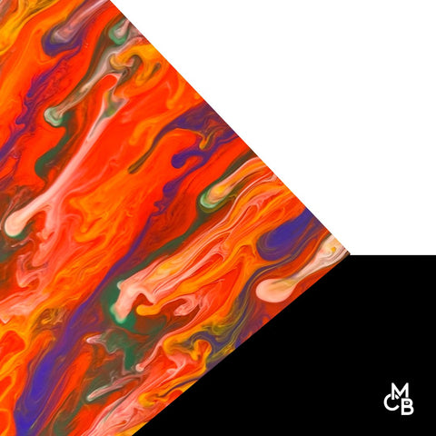 1/8" Lava Lamp Marbled Cast Acrylic Sheets