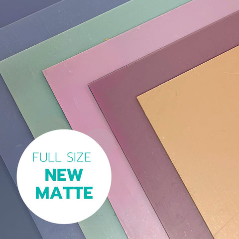 Matte Cast Acrylic Sheets | 1/8" | 48" X 96"