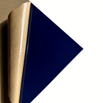 1/8" Matte Navy Cast Acrylic Sheets | Matte/Gloss Finish