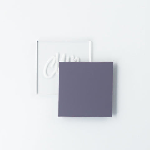 1/8" Matte Amethyst Cast Acrylic Sheets | Matte/Gloss Finish