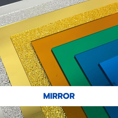 Mirror Cast Acrylic Sheets | 1/8" | 48" X 96"
