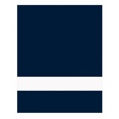 1/8" Navy Engraves White Laser XT Two Tone Acrylic Sheets