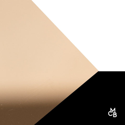 1/8" Pale Gold Mirror Acrylic Sheets