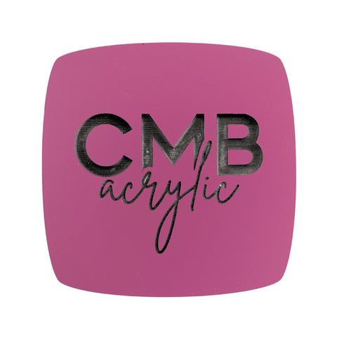 1/8" Pink Engraves Black Laser XT Two Tone Acrylic Sheets