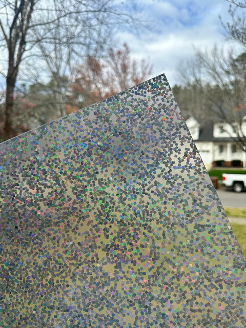 1/8" Pixie Pixels Holographic Shaped Glitter Cast Acrylic Sheets
