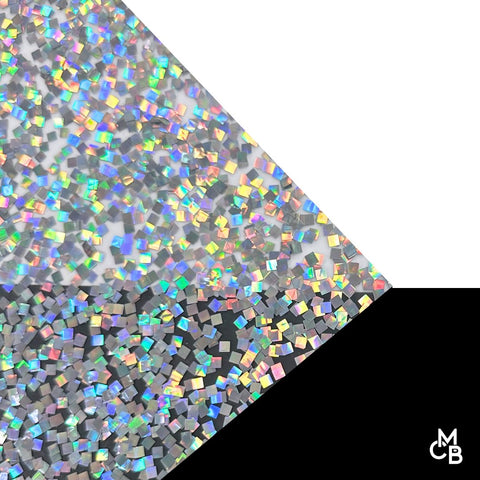 1/8" Pixie Pixels Holographic Shaped Glitter Cast Acrylic Sheets