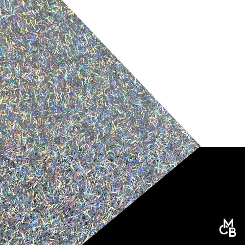 1/8" Tinsel Town Holographic Shaped Glitter Cast Acrylic Sheets
